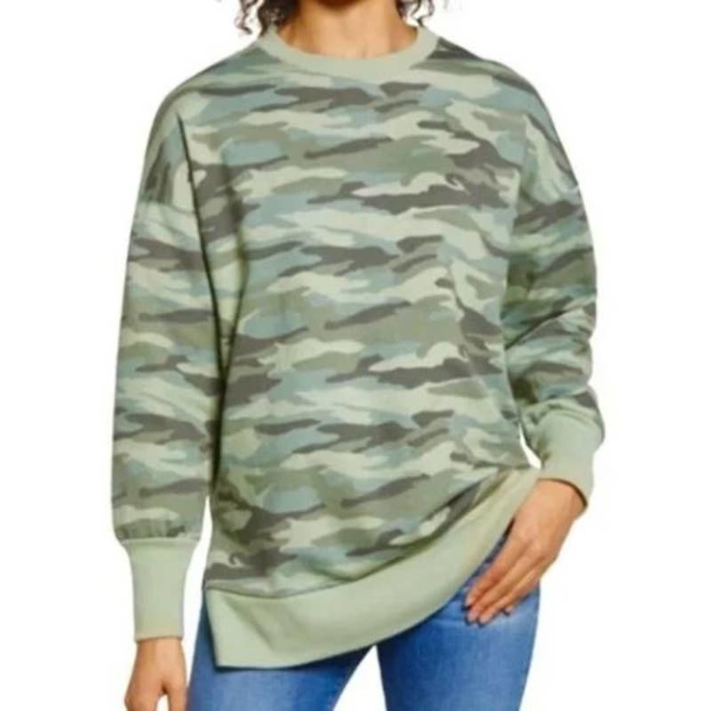 Camo Print Women's Sweatshirt